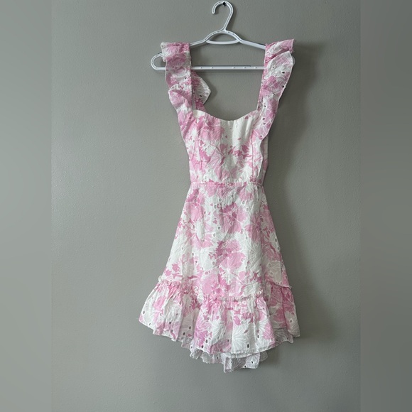 NWT Hello Molly MESSAGE IN A BOTTLE DRESS PINK - Picture 5 of 12